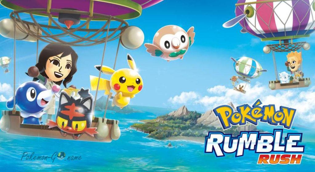 Игра Pokemon Rumble Rush для телефонов