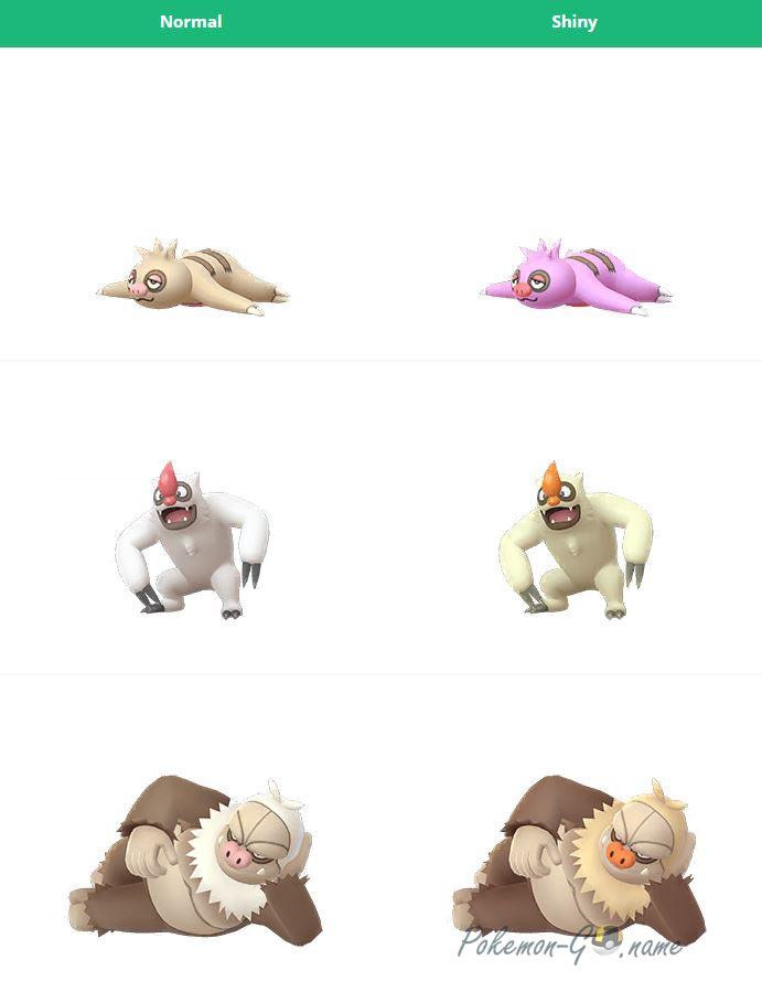 Glanzende Pokémon Slakot