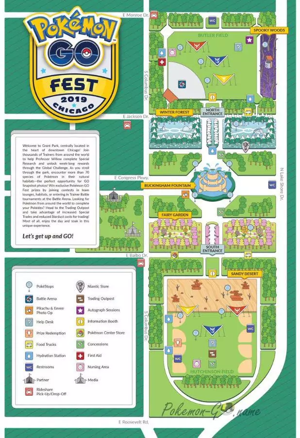 2019 Pokémon GO Fest Chicago Card