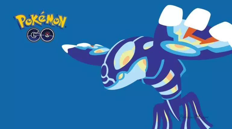 Legendarische Pokémon Kyogre in Raid Battles