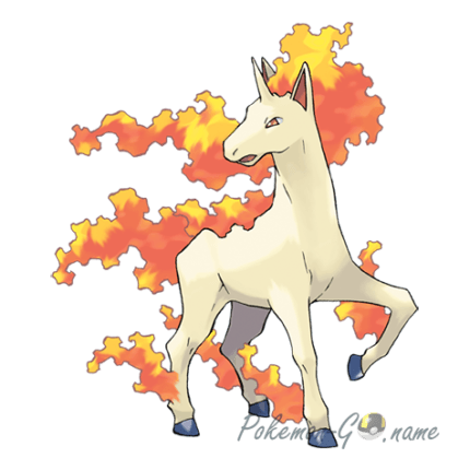 Rapidash とポケモン Go での彼の冒険 Pokemon Go Name