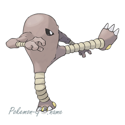 Hitmonlee とポケモン Go での彼の冒険 Pokemon Go Name