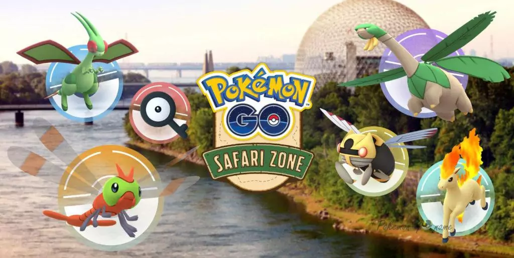 Safari Zone in Montreal in Pokémon GO