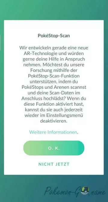Pokestop Scan