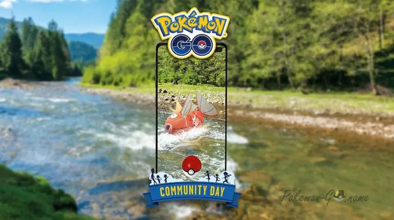 Magikarp Community Day в Pokemon GO в Августе 2020
