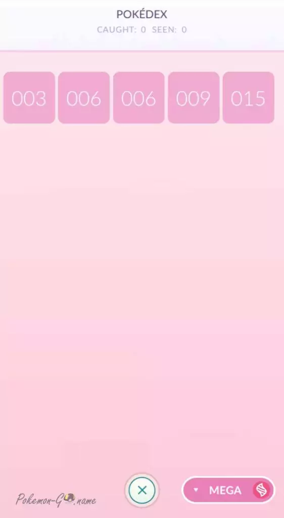 Мега Покедекс