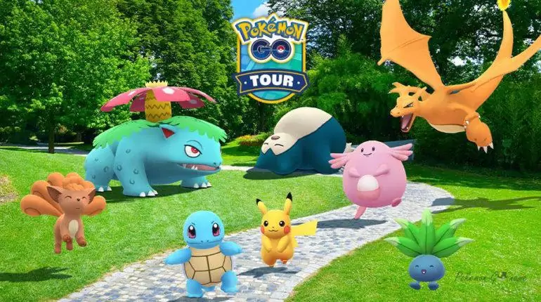 Pokemon GO Kanto Tour 2021 - Anniversaire de la série Pokemon