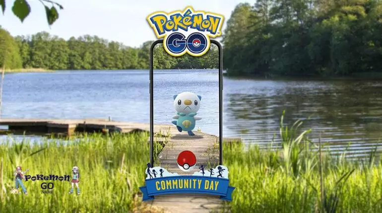 Día de la comunidad Oshawott en septiembre de 2021 en Pokémon GO