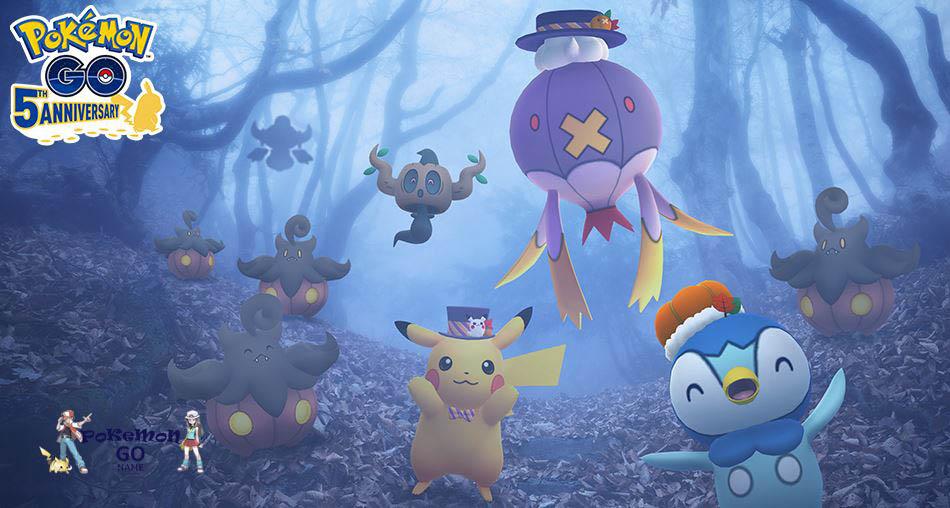 Хэллоуин 2021 в Pokemon GO - мероприятие Halloween Mischief