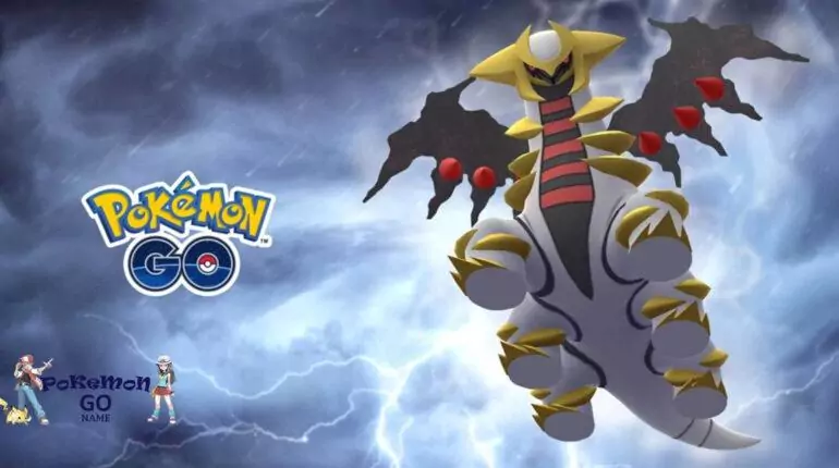 Рейд час с Гиратиной измененной формы в Pokemon GO