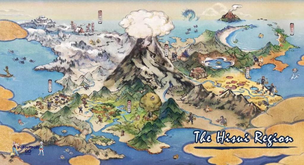 Покемоны региона Гисуи в Pokemon GO - новое 9 поколение