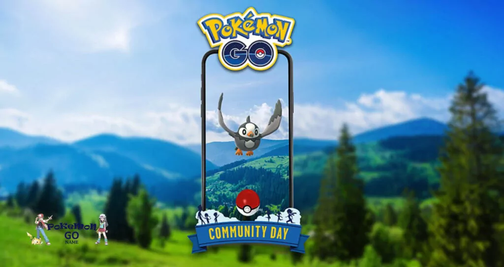 Starly Community Day в Покемон ГО - июль 2022