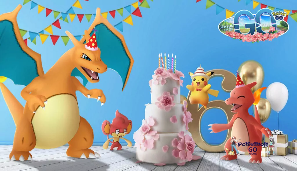 Pokemon GO Anniversary Event 2022 - 6 лет Покемон ГО