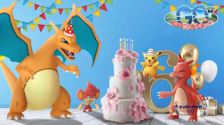 Pokemon GO Anniversary Event 2022 - 6 лет Покемон ГО