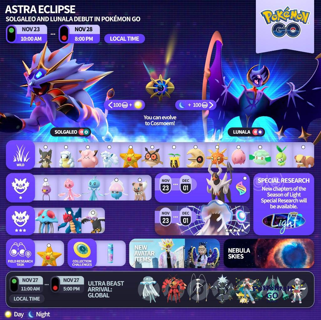 Pokemon GO Astral Eclipse Event Guide