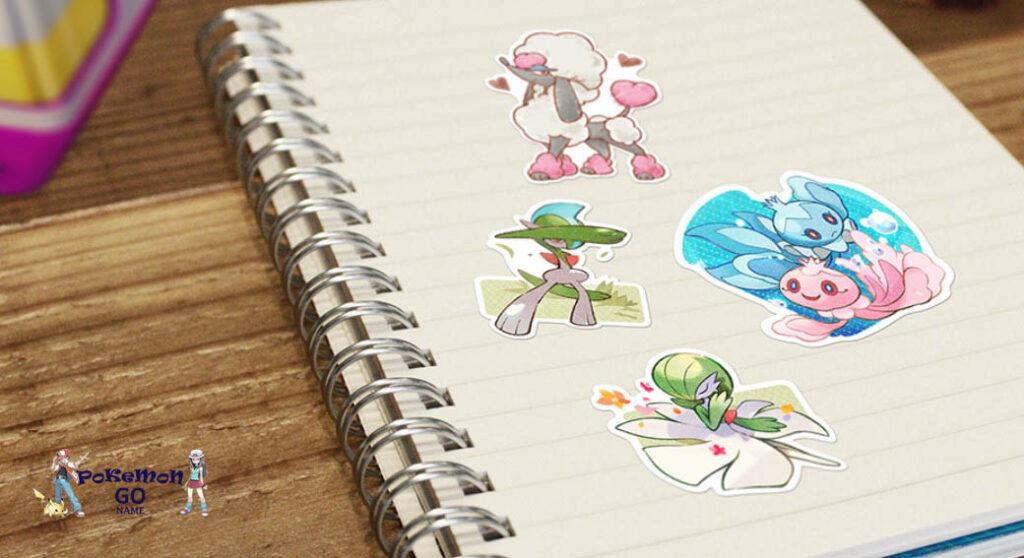 Ивентовые стикеры - Pokémon GO Valentine’s Day 2023