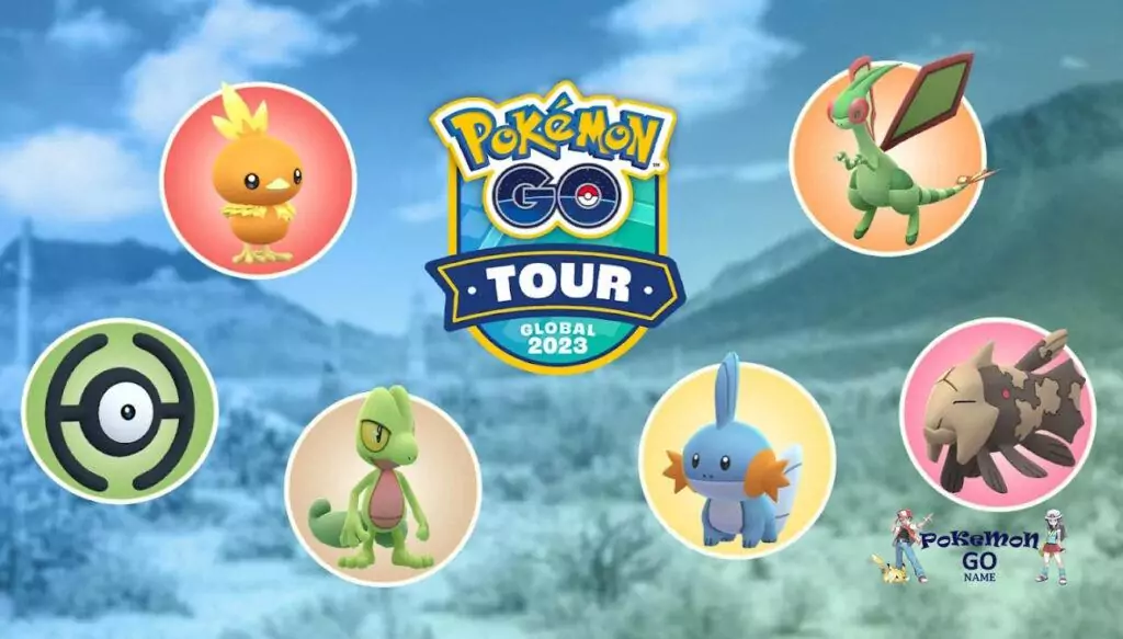 Pokémon GO Hoenn Tour 2023-红蓝宝石版游戏