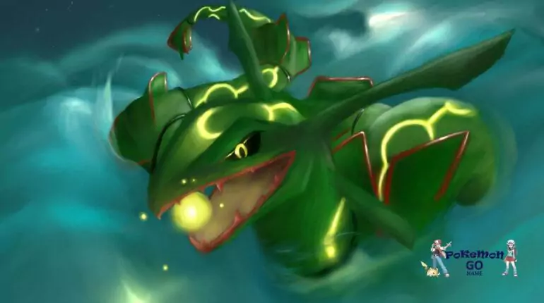 Час рейдов с легендарным Покемоном Rayquaza в Pokemon GO