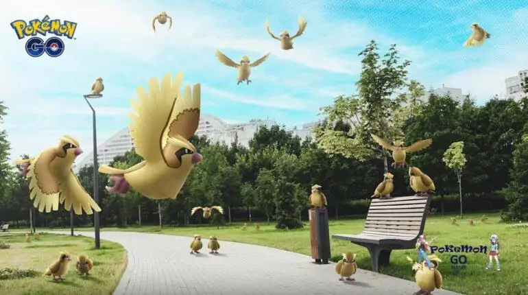 Nisan 2023 Pokemon GO'da Pidgey Doğma Günü