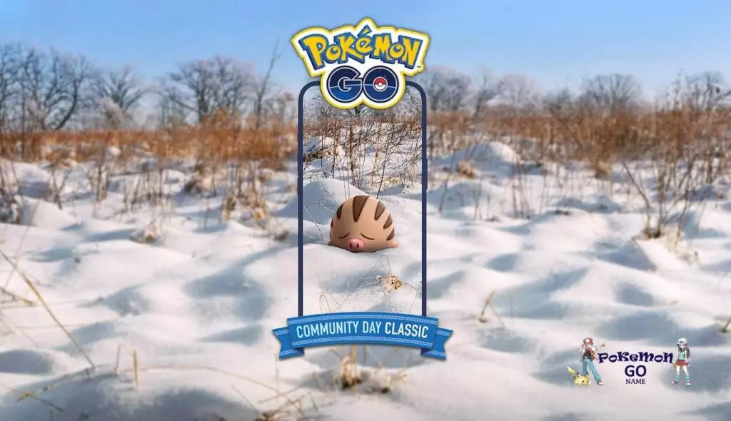 Swinub Community Day Classic no Pokémon GO - abril de 2023