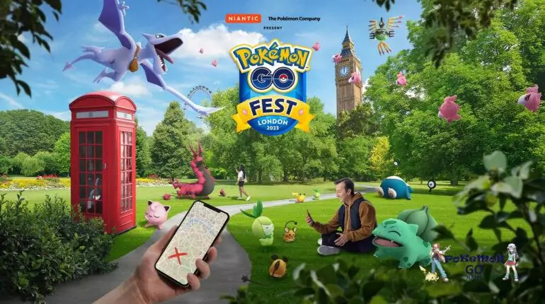 Pokemon GO Fest London 2023 - event details