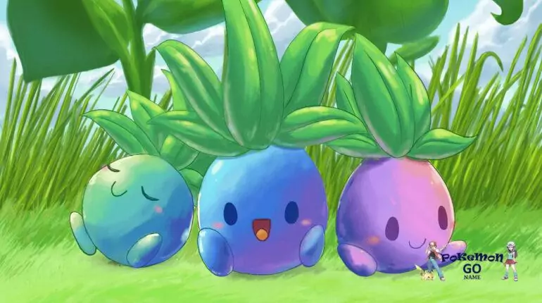 Pokemon GO Pokestop Showcase Oddish - 17 сентября 2023 года