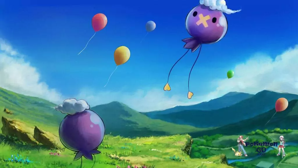 Pokemon GO Pokestop Showcase Drifloon - 29-31 октября 2023 года