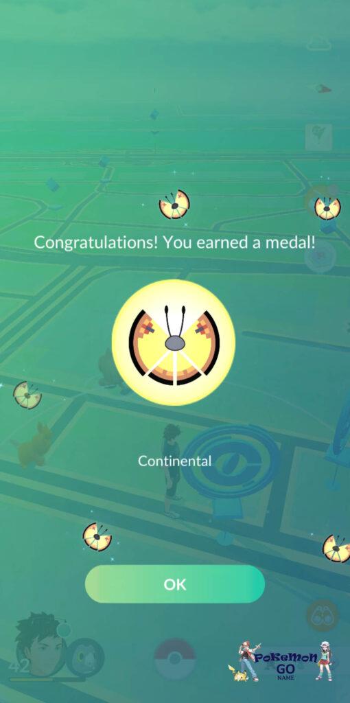 Pokemon GO Vivillon Collector Medal