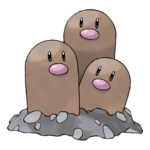 Trio Dug - Pokémon #0051