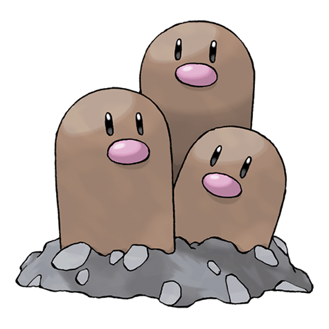 Trio Dug - Pokémon #0051
