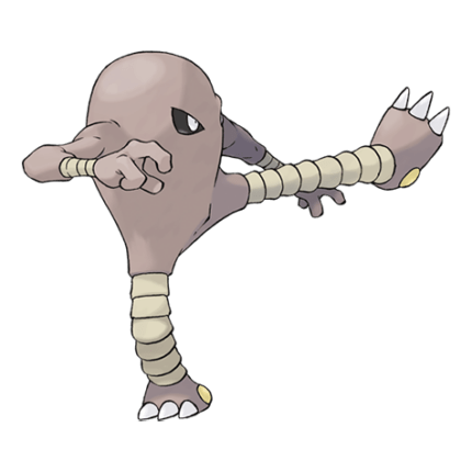 Hitmonlee - Pokemon #0106