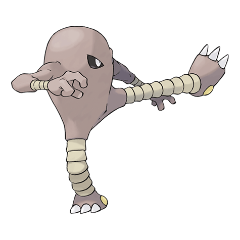Hitmonlee - Pokémon #0106
