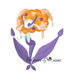 671 - Florges Orange Shiny