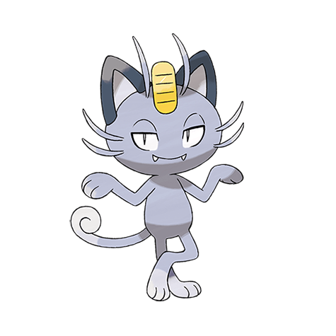 Alolan Meowth - Pokemon #0052