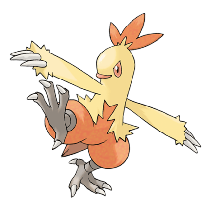Combusken - Pokemon #0256