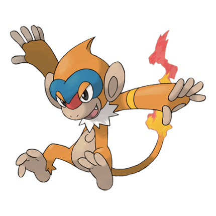 Monferno - Pokemon #0391