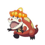 Crocalor - Pokemon #0910