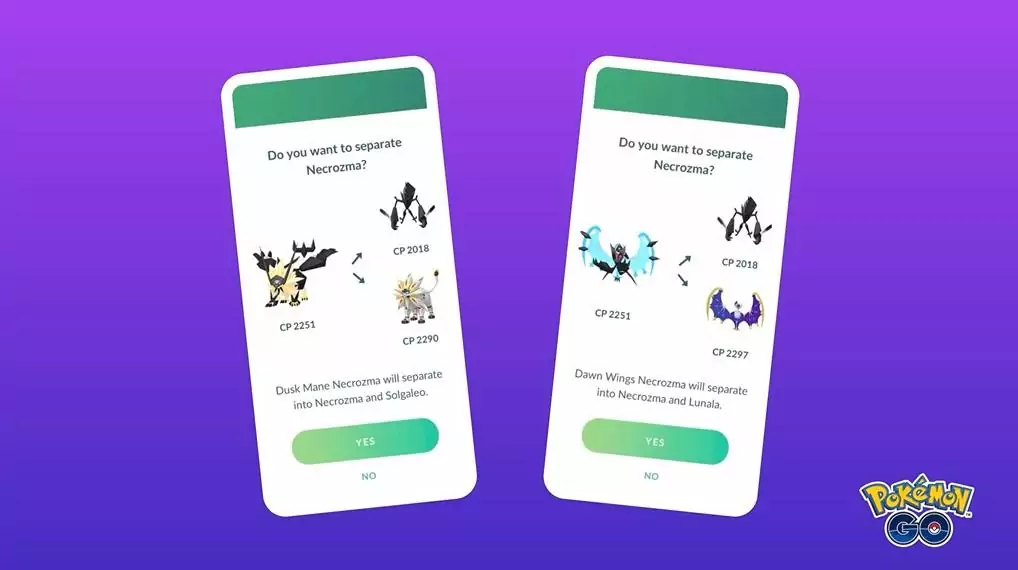 Как поменять форму Necrozma