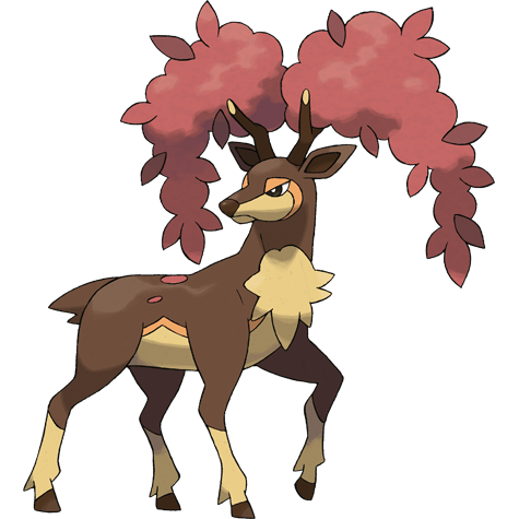Sawsbuck Autumn - Pokemon #0586