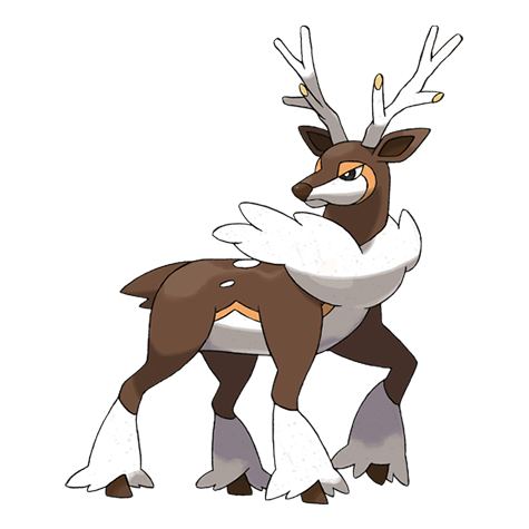 Sawsbuck Winter - Pokemon #0586