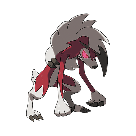 Lycanroc Midnight - Pokemon #0745