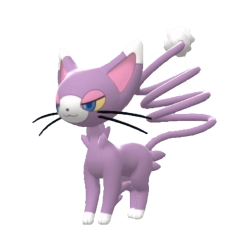 Glameow Shiny