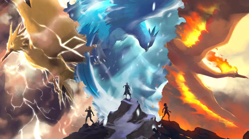 Articuno, Zapdos and Moltres