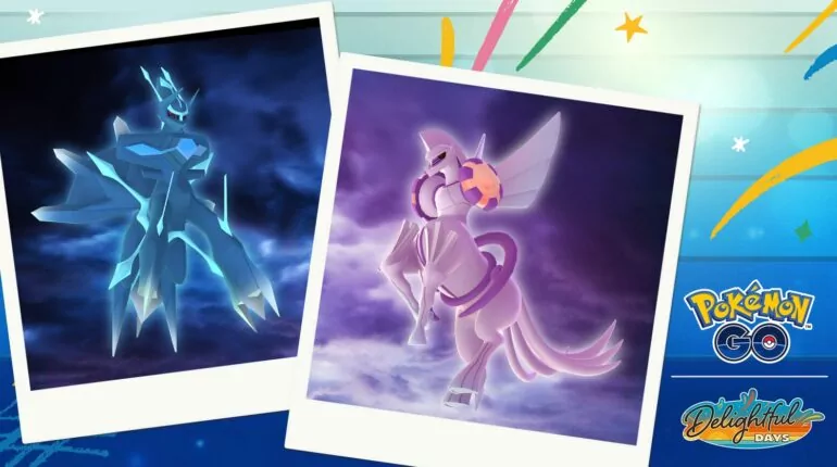 Origin Forme Dialga and Origin Forme Palkia Raid Day