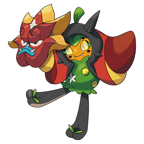 Ogerpon Hearthflame - Pokemon #1017