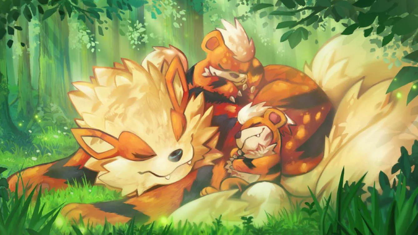 Growlithe & Arcanine