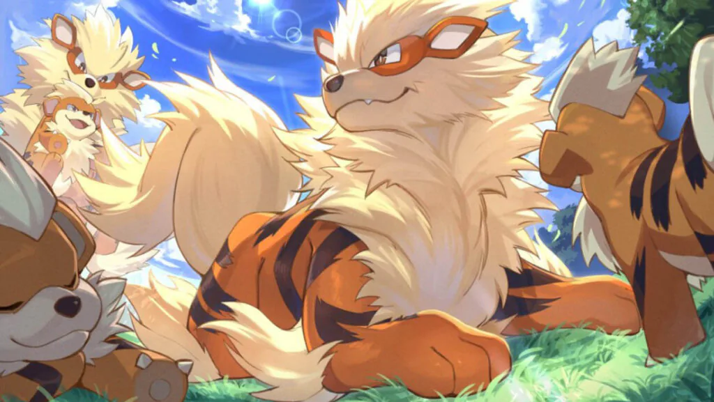 Growlithe & Arcanine