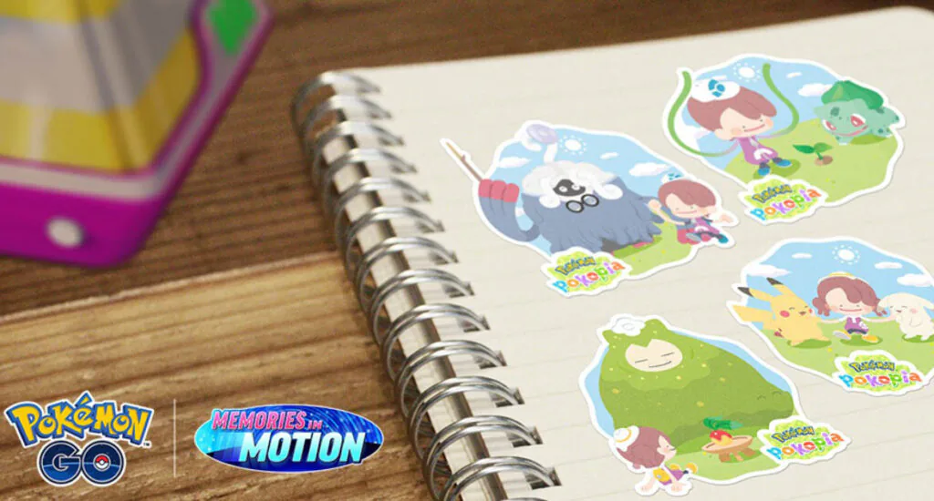 Ивентовые стикеры — Pokémon Pokopia