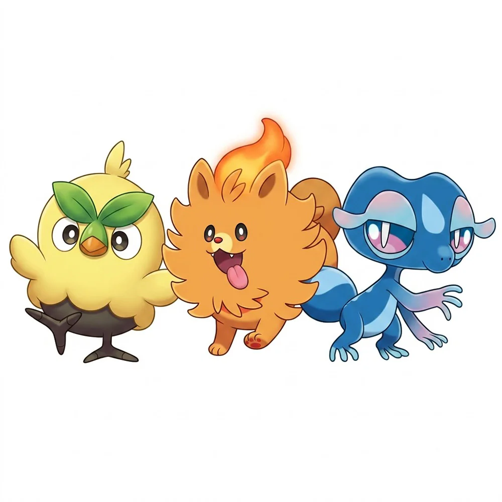 10 поколение Покемонов в Покедекс