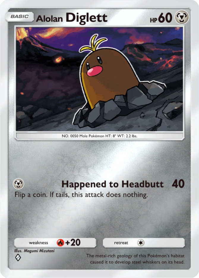 Alolan Diglett - card A4b-250 in Pokémon TCG Pocket